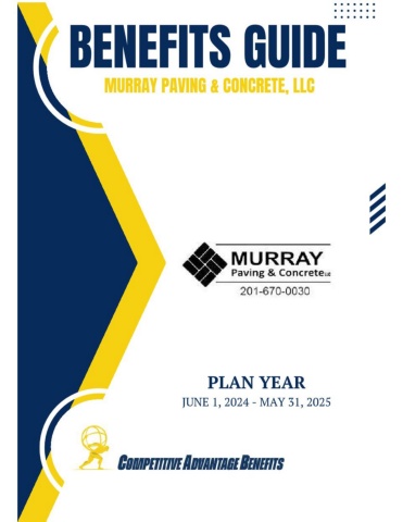 Murray Paving Benefit Booklet 2024-2025