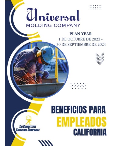 Spanish Universal Molding Benefits Guide Booklet CA
