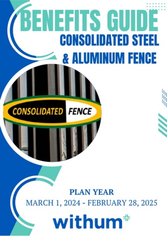 Consolidated Steel Benefit Booklet 2024