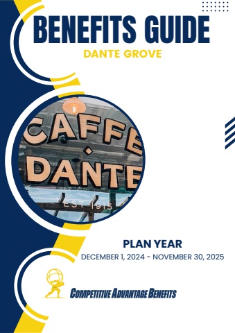 Dante Grove Benefit Booklet 2024-2025