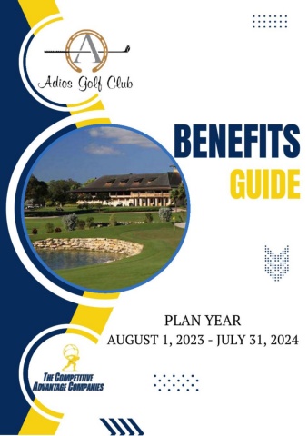 Adios Golf Club Benefits Guide 2023