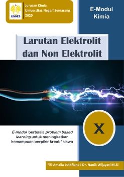 E-MODUL LARUTAN ELEKTROLIT DAN NON ELEKTROLIT