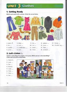 Unit 3 Clothes