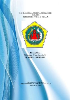 LKPD KELAS V (2021-2022) EBOOK
