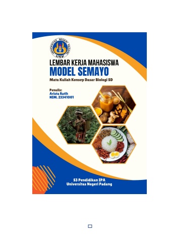 Lembar kerja Mahasiswa