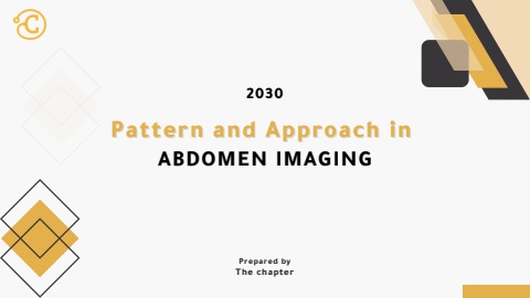 Pattern and Approach in Abdomen Imaging