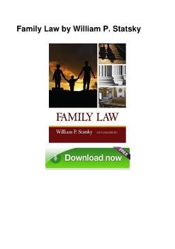 Family Law by William P. Statsky