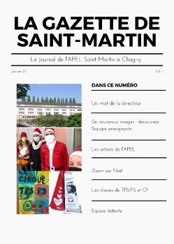 La gazette de Saint Martin janvier 2021