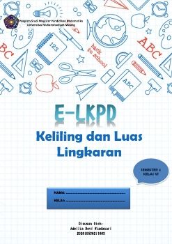 E-LKPD BERBASIS KOMUNIKASI TULIS BERMUATAN SOAL HOTS MATERI LINGKARAN
