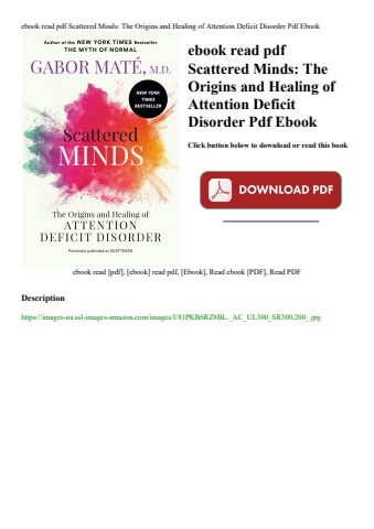 ebook read pdf scattered minds the origins and healing of attention deficit disorder pdf ebook