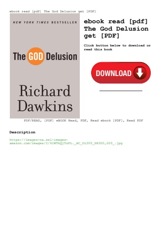 ebook read [pdf] the god delusion get [pdf]