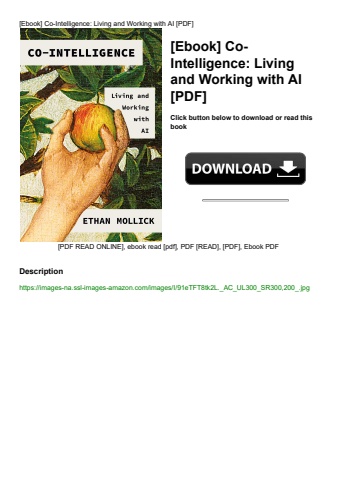 [ebook] co-intelligence living and working with ai [pdf]