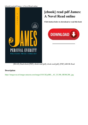 [ebook] read pdf james a novel read online