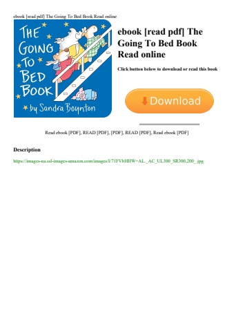 ebook [read pdf] the going to bed book read online