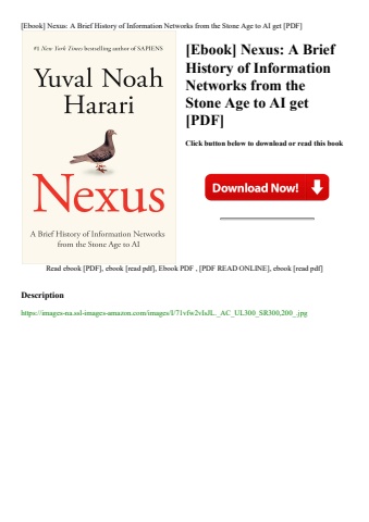 [ebook] nexus a brief history of information networks from the stone age to ai get [pdf]