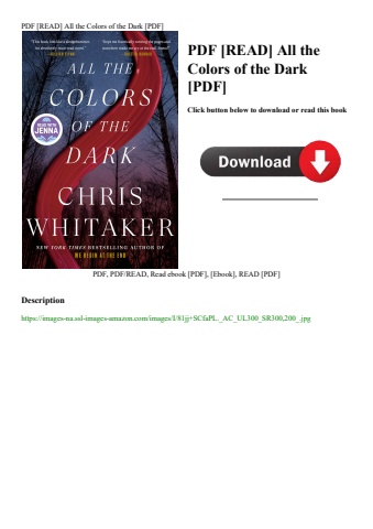 pdf [read] all the colors of the dark [pdf]