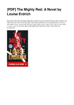 [PDF] The Mighty Red: A Novel by Louise Erdrich