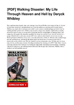 [PDF] Walking Disaster: My Life Through Heaven and Hell by Deryck Whibley