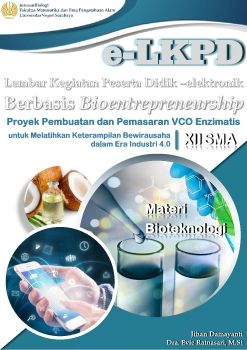 e-LKPD Berbasis Bioentrepreneurship Materi Bioteknologi