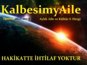 KALBESİMYAİLE TEMMUZ SAYISI SAYI 4