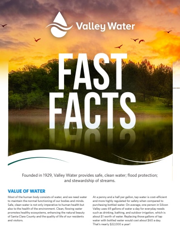 2026 Fast Facts | VALLEY WATER
