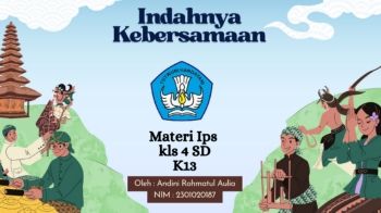 KEBERSAMAAN DAN KEBERAGAMAN BUDAYA INDONESIA