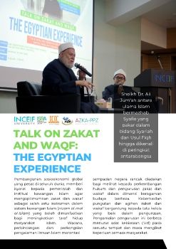 Monograf Talk on Zakat