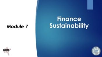 Finance Sustainability