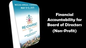 NCCAA Finance Board Accountability