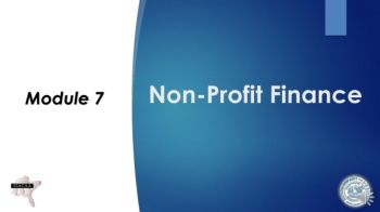 Non-Profit Finance