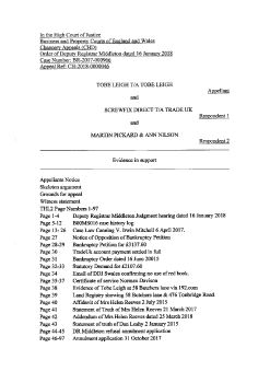  20 Mar 2018 CH-2018-0046 Full appeal bundle