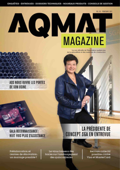 AQMAT Magazine Printemps 2021