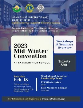 2023 Mid-Winter Convention - Seminars and Workshops