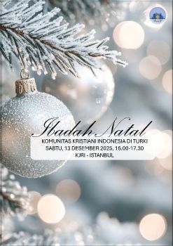 LITURGI PERAYAAN NATAL 2025 DI KJRI ISTANBUL-