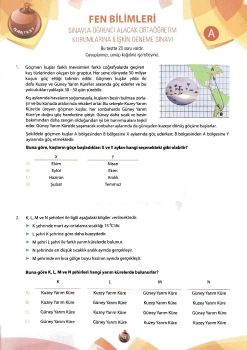 Deneme Kitapçığı 