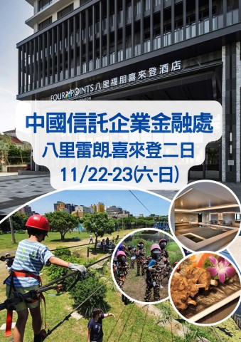 1122八里雷朗二日(中國信託電子手冊)