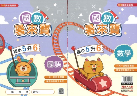 115政大文創 國數暑假來寶5升6