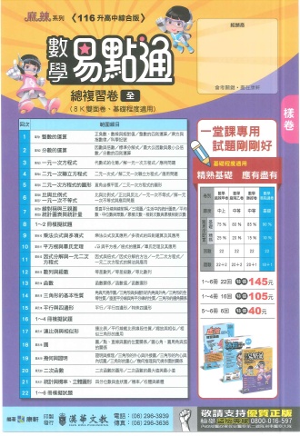 115康軒麻辣易點通 數學
