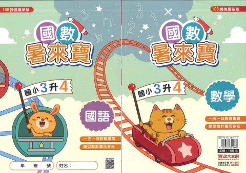 115政大文創 國數暑假來寶3升4