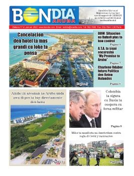 BONDIA ARUBA JAN 17 2022