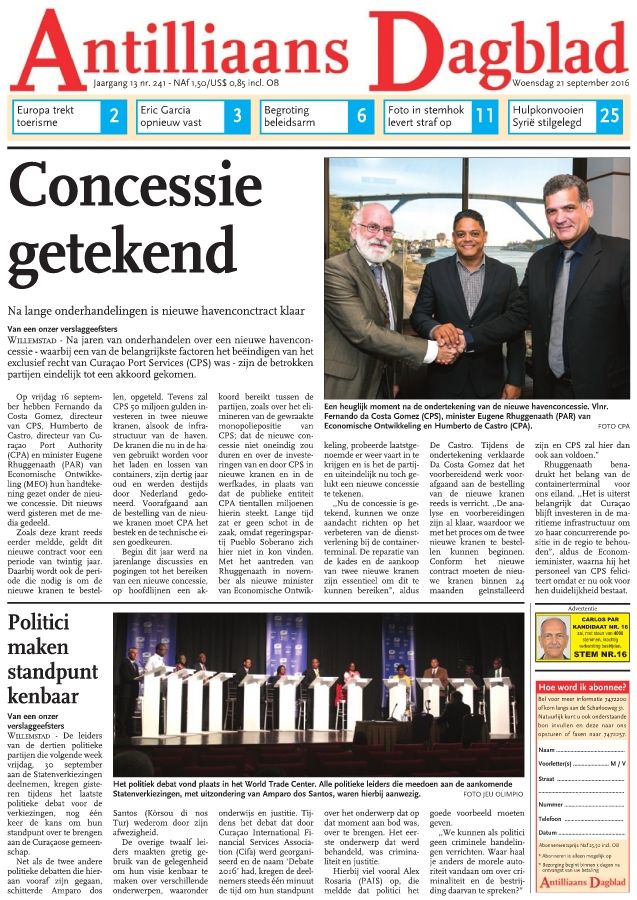 ANTILLIAANSE DAGBLAD