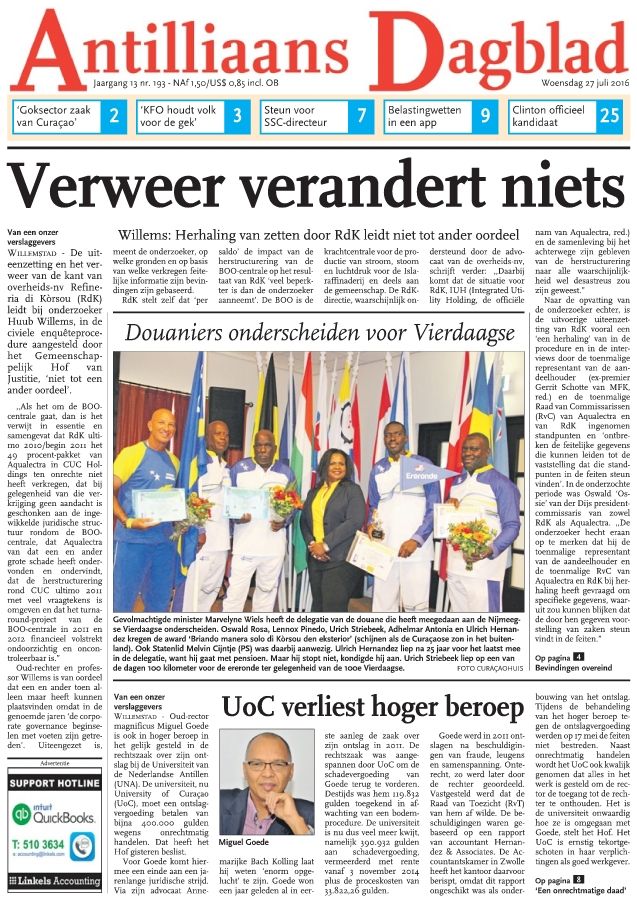 ANTILLIAANSE DAGBLAD