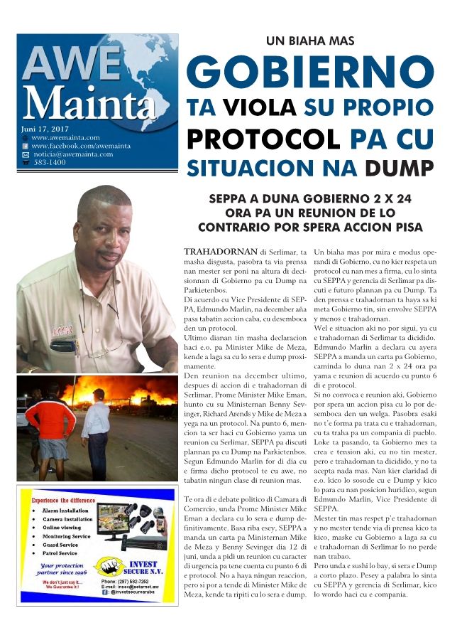 AWE MAINTA 17 JUNE 2017
