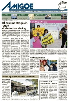AMIGOE ARUBA NEWSPAPER - 17 JAN 2018