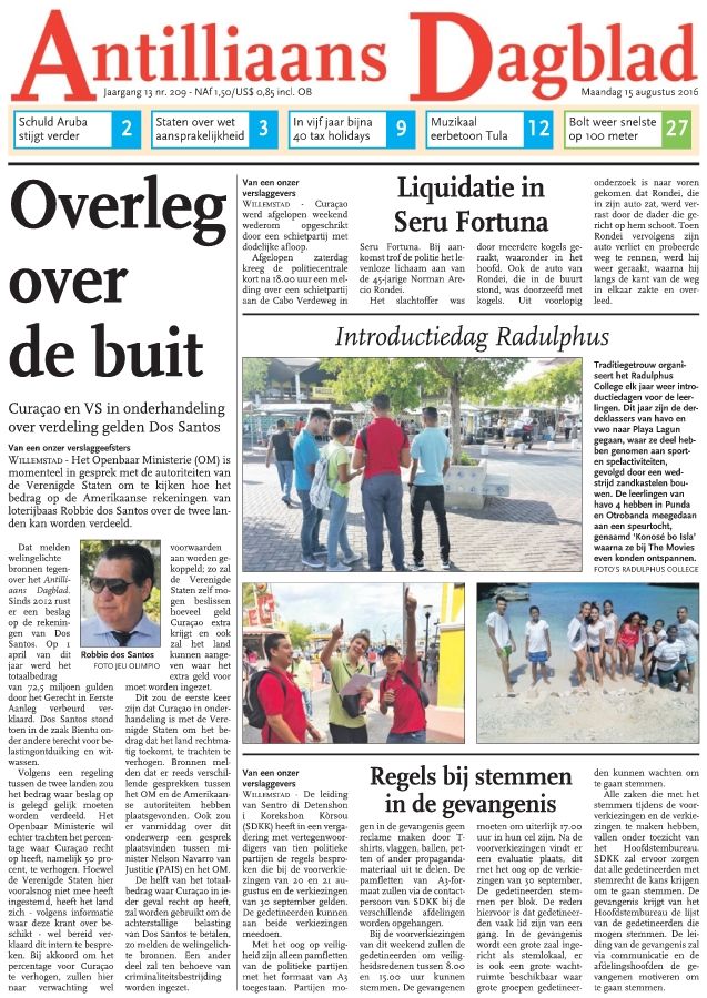 ANTILLIAANSE DAGBLAD