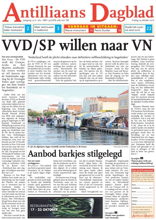 ANTILLIAANSE DAGBLAD