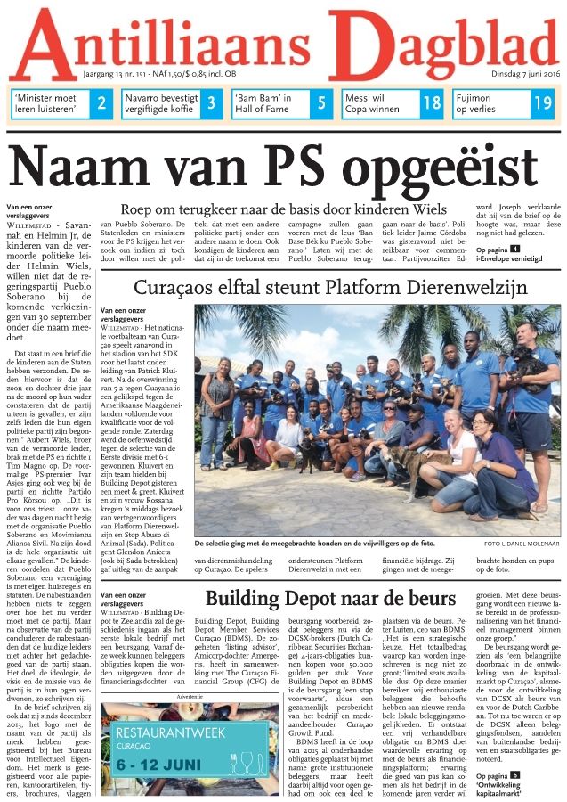 ANTILLIAANSE DAGBLAD