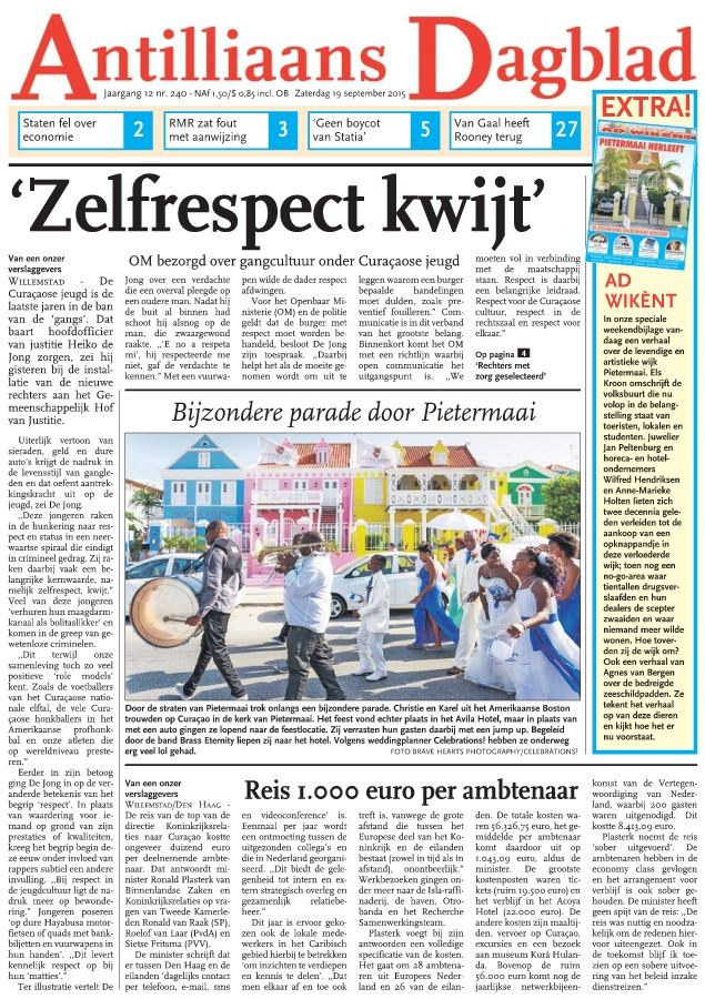 Aantilliaanse Dagblad 19 September