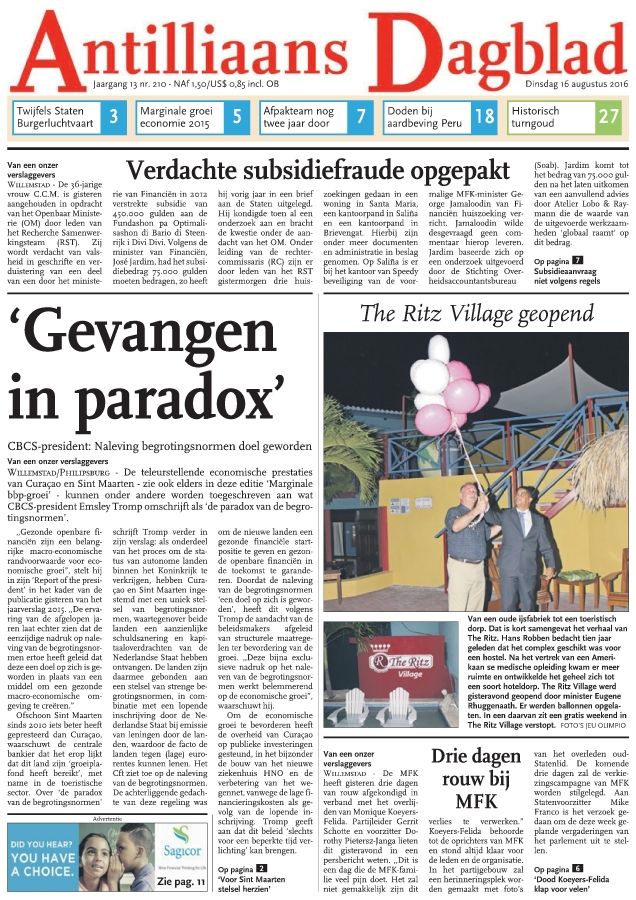 ANTILLIAANSE DAGBLAD