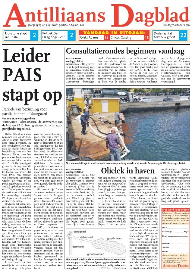 ANTILLIAANSE DAGBLAD